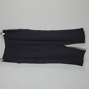 JACLYN SMITH High waist crinkle pleated crop pants